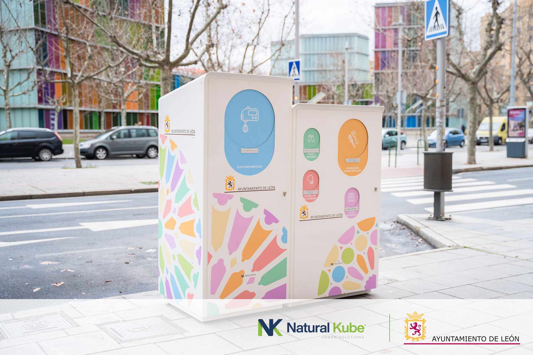 León refuerza su compromiso sostenible con un nuevo punto limpio de proximidad frente al Musac