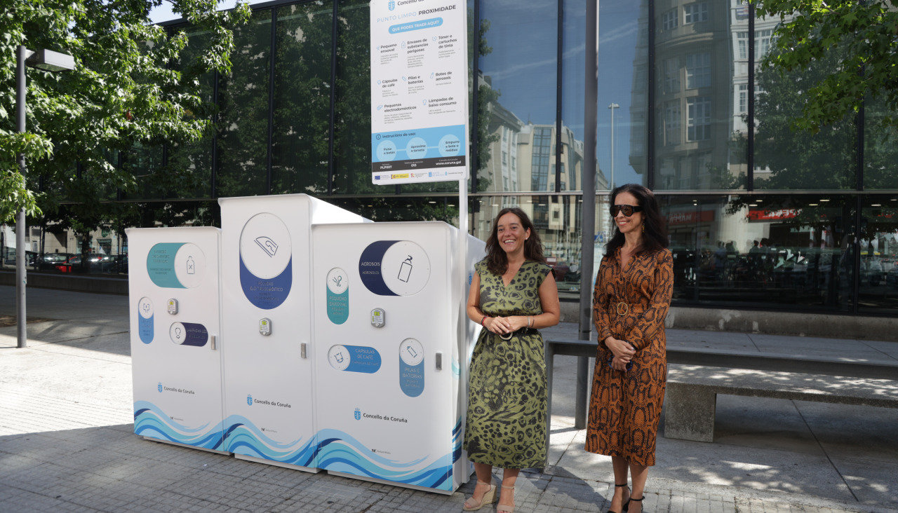 A Coruña estrena red de puntos limpios de proximidad en los barrios
